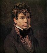 Jacques-Louis  David Portrait of Ingres Sweden oil painting artist